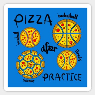 Pizza After Practice Sticker